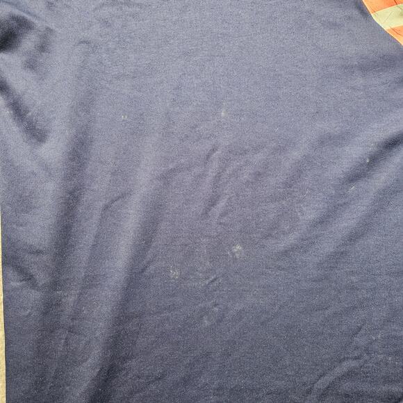 Under Armour Superman Compression Shirt Mens 3XL Navy Blue USA Flag - Picture 4 of 12